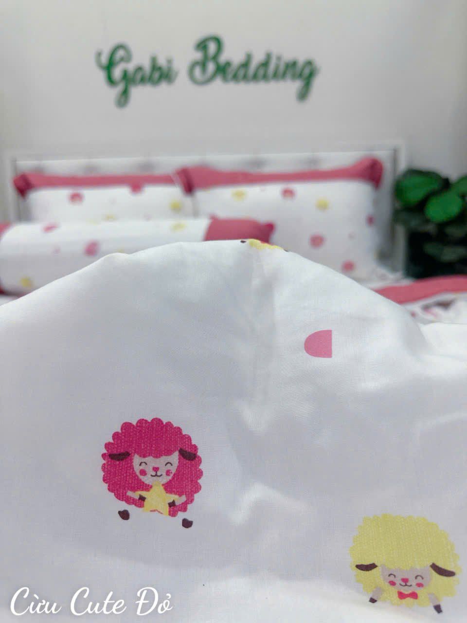 Modal Cừu Cute Đỏ
