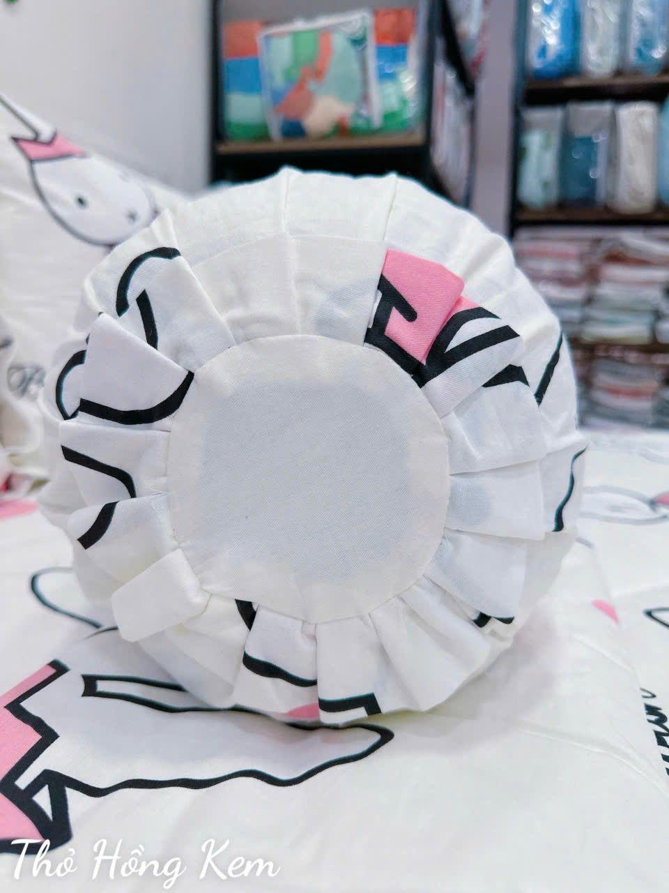 Cotton Thỏ Hồng Kem