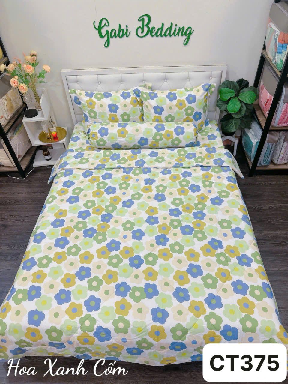 Cotton Hoa Xanh Cốm