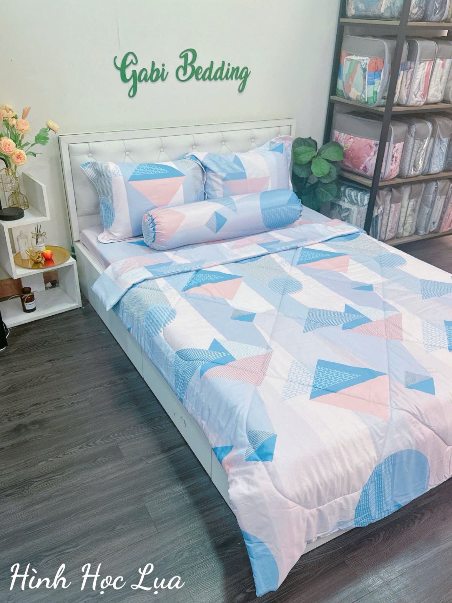 Tencel Hình Học Lụa