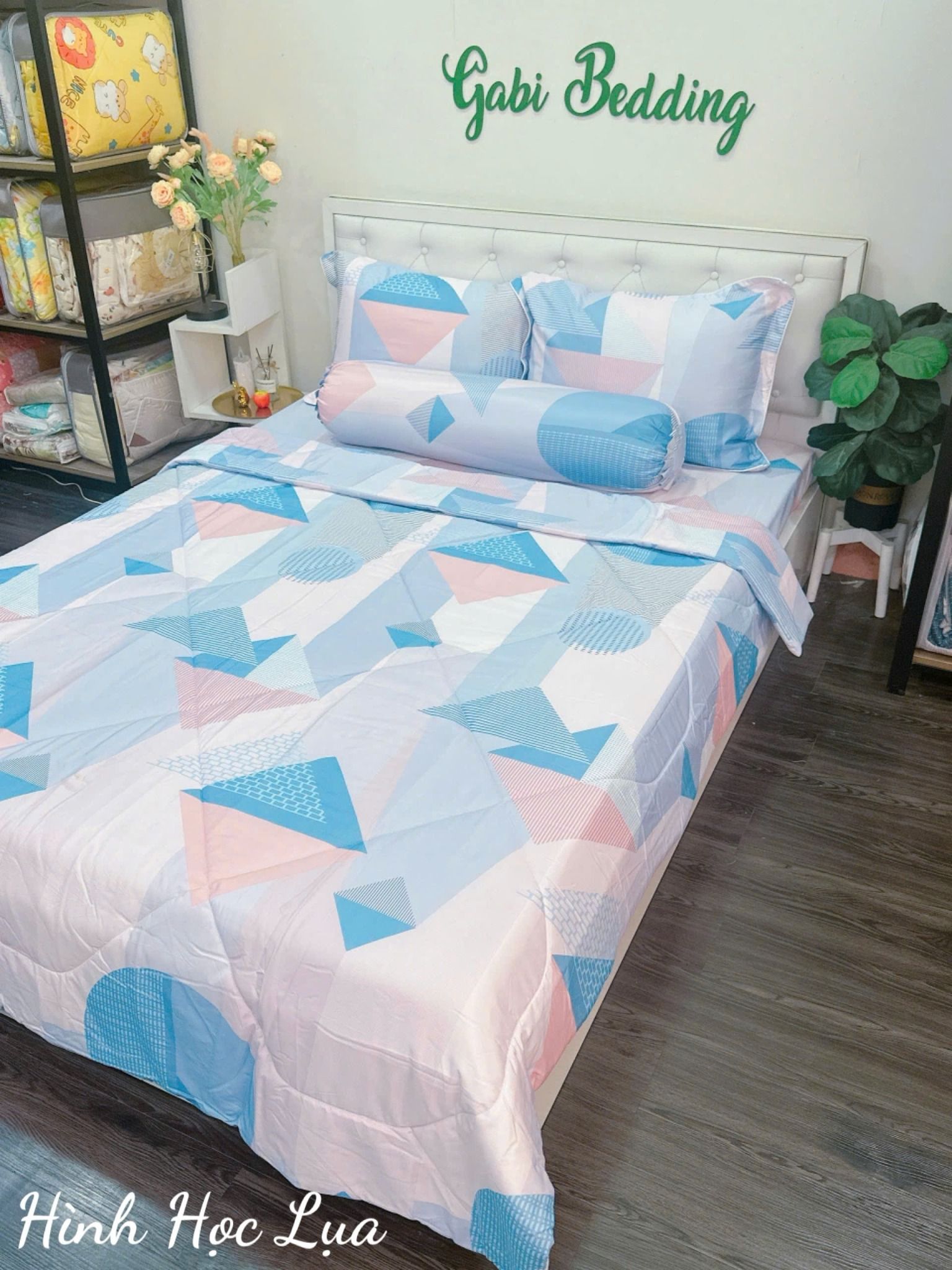 Tencel Hình Học Lụa