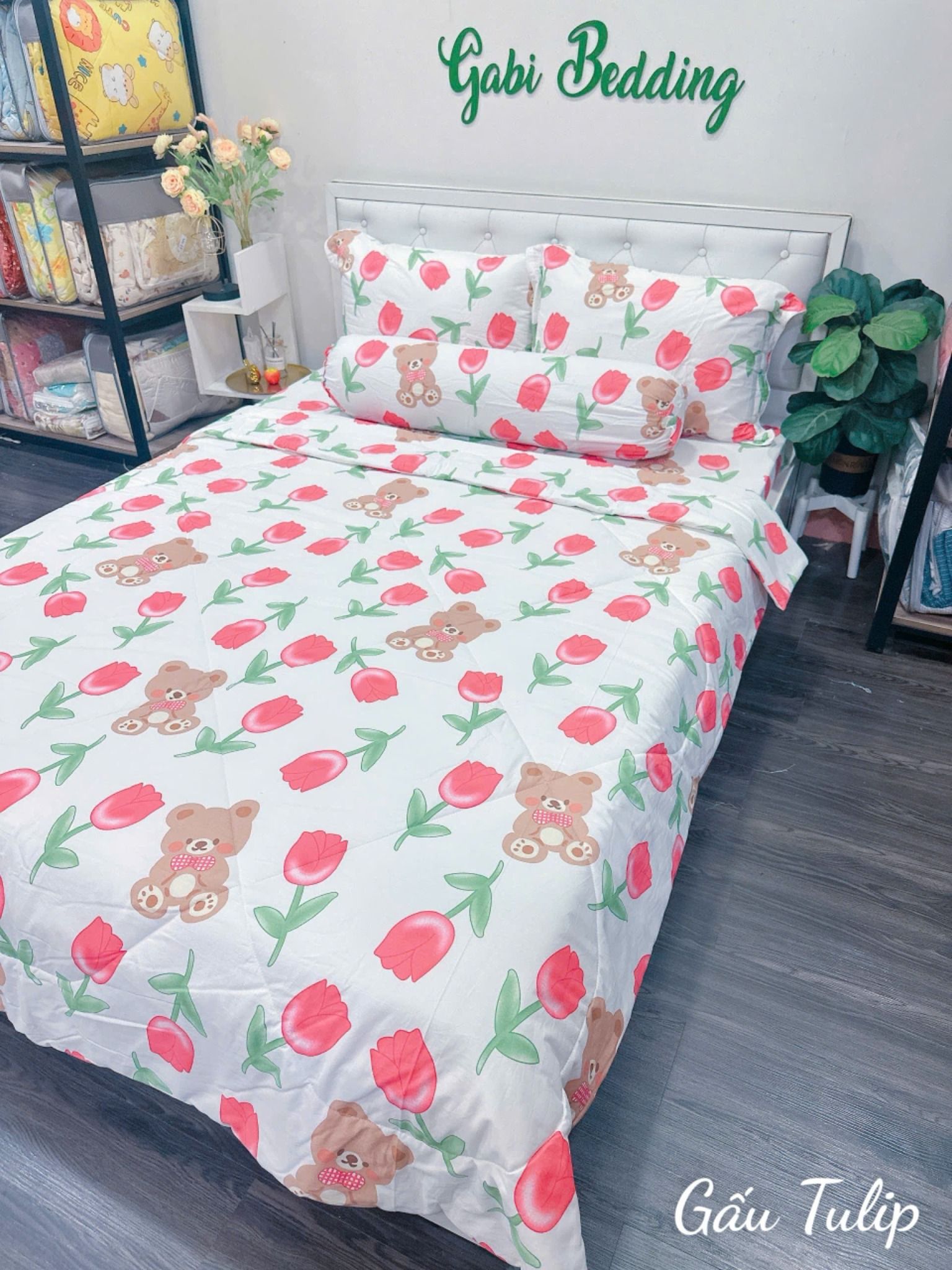 Cotton Gấu Tulip