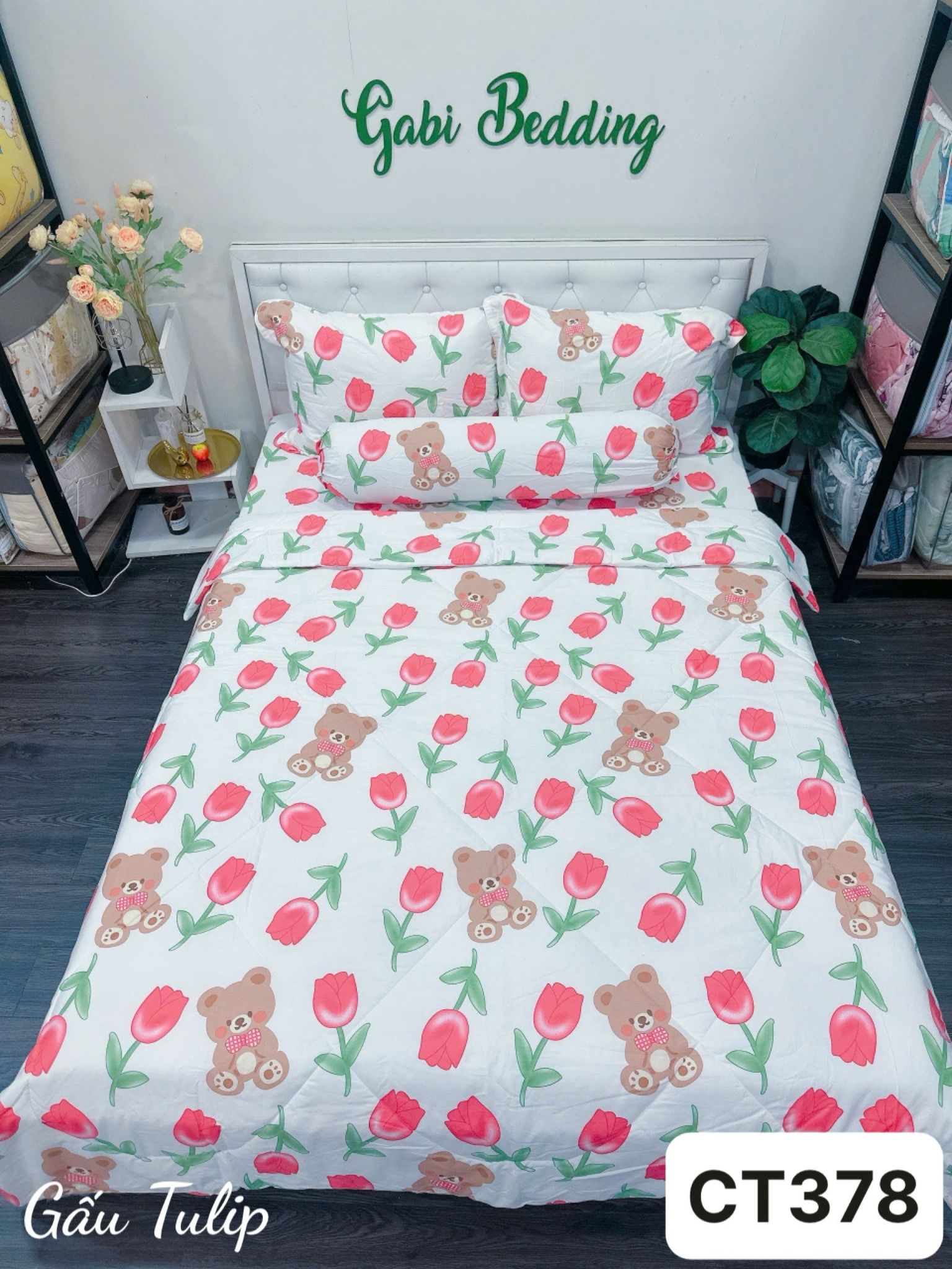 Cotton Gấu Tulip