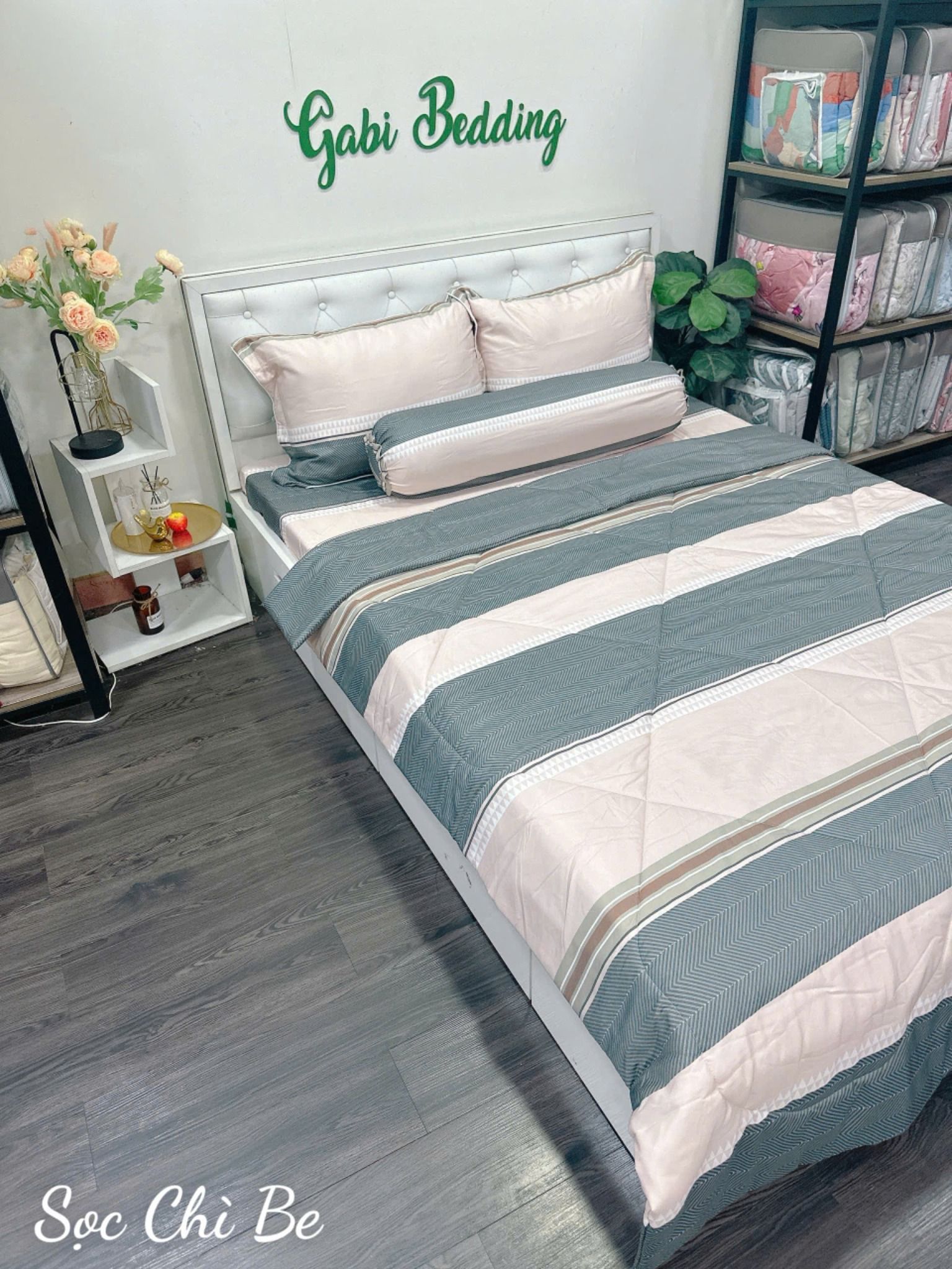 Tencel Sọc Chì Be