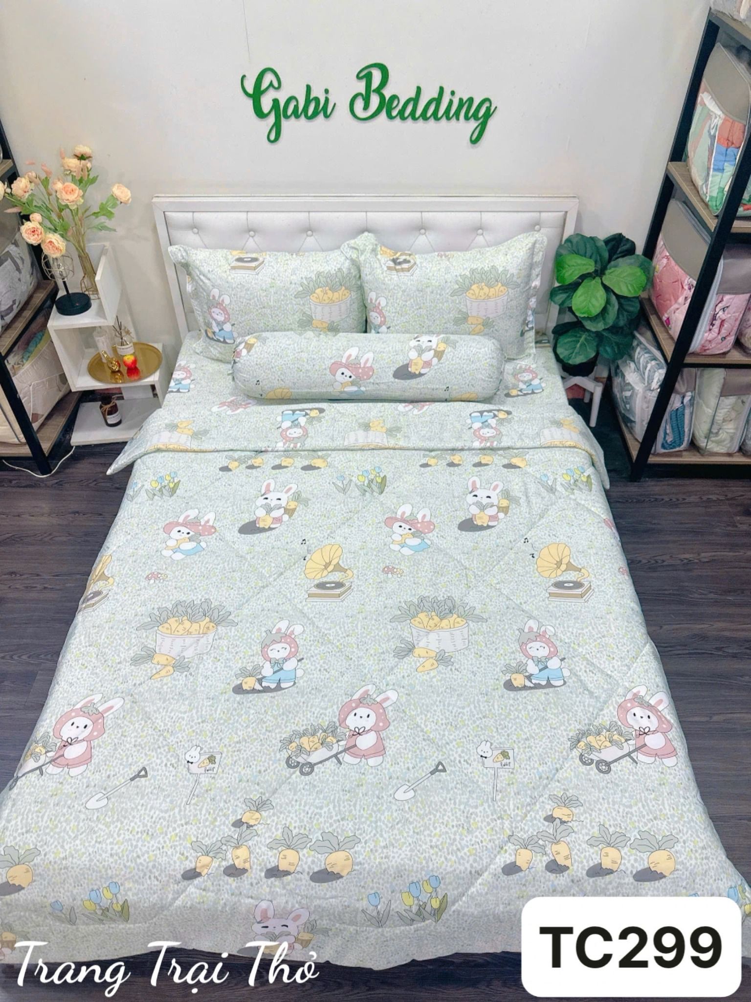 Tencel Trang Trại Thỏ