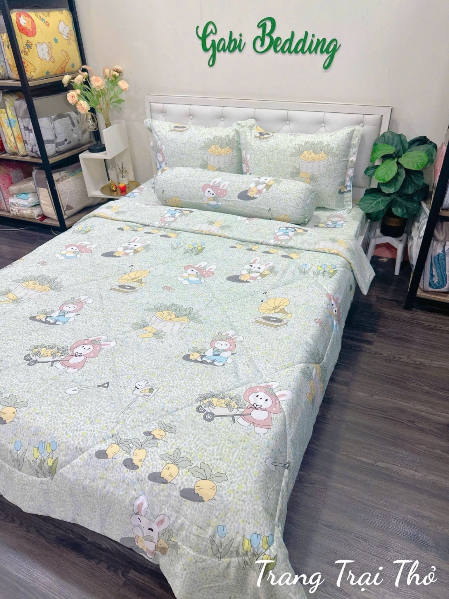 Tencel Trang Trại Thỏ