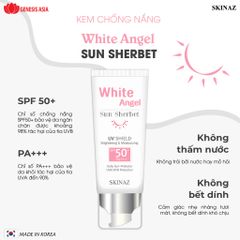 Kem chống nắng White Angel Sun Sherbet SKINAZ 70ml