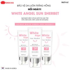 Kem chống nắng White Angel Sun Sherbet SKINAZ 70ml