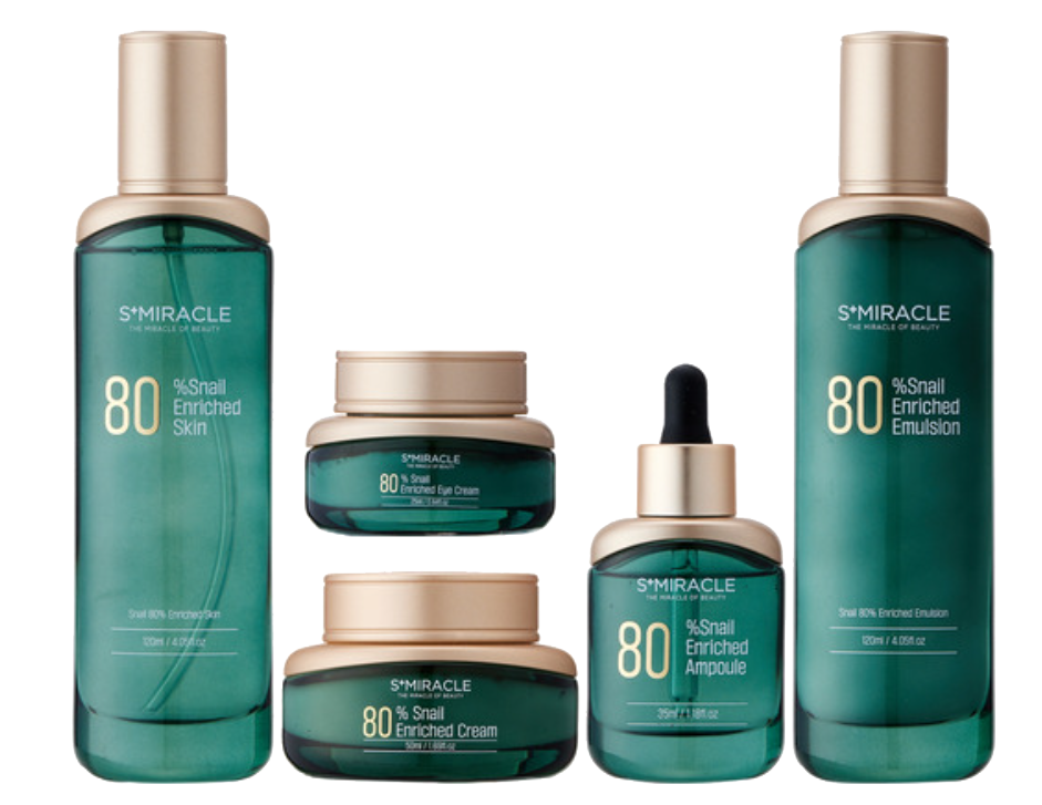 Bộ dưỡng da 80% Ốc sên lên men phiên bản cao cấp S+Miracle