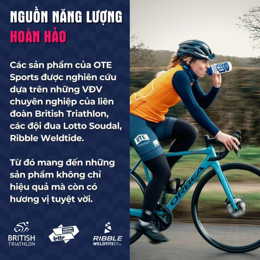 OTE Hydro Tabs Vị Cam - Sủi điện giải (20 viên)