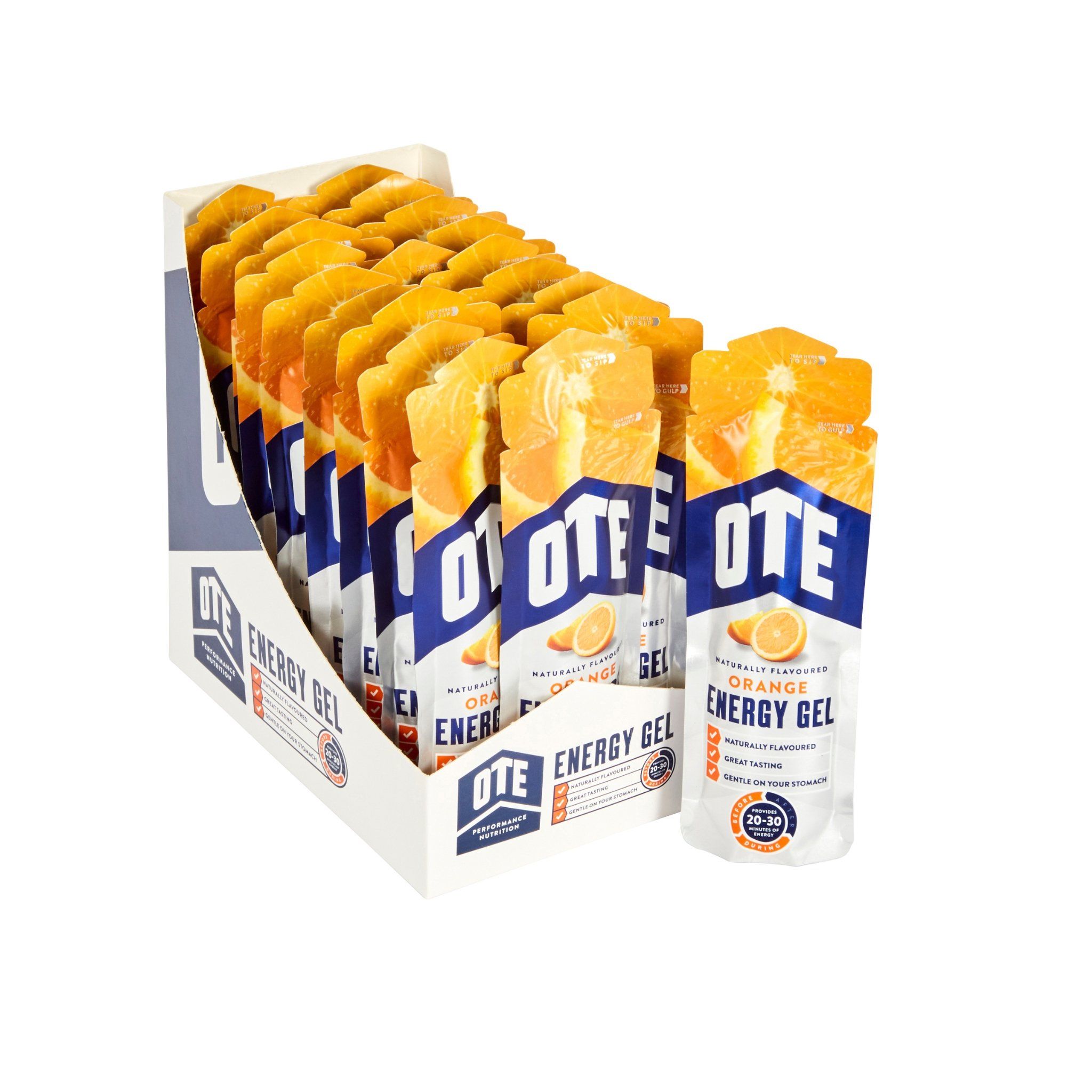 Pack 20 Gói OTE Energy Gel Vị Cam