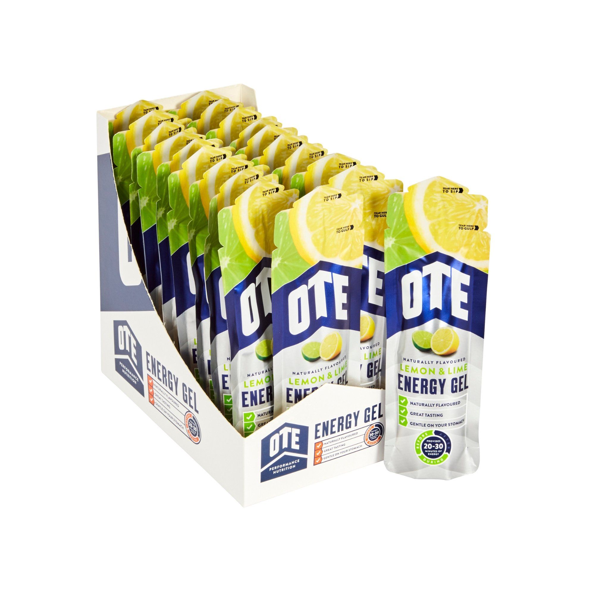  Pack 20 Gói OTE Energy Gel Vị Chanh 