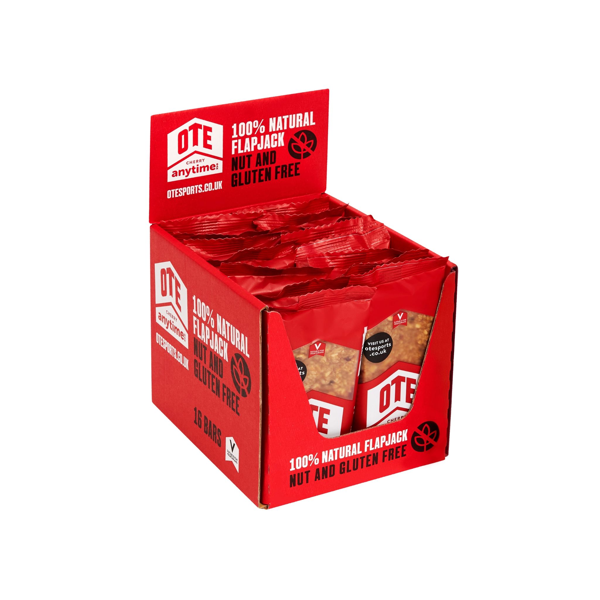 Pack 16 Bánh OTE Anytime Bar Vị Cherry
