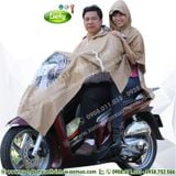 ÁO MƯA CÁNH DƠI HAI ĐẦU NÂU