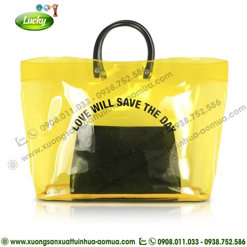 ÁO MƯA CHO TÚI MÀU VÀNG