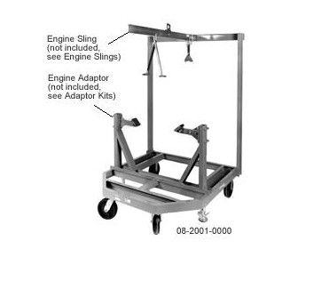 PORTABLE ENGINE STAND FOR AIRCRAFT TURBINES - Giá đỡ động cơ di động cho tuabin máy bay