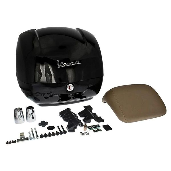 Vespa Top Box 36 Litre GTS, GTS Super, GTV, GTS HPE Black, Keder White White 544 - Montebianco/Luna/Pastel/Innocenza - View #9