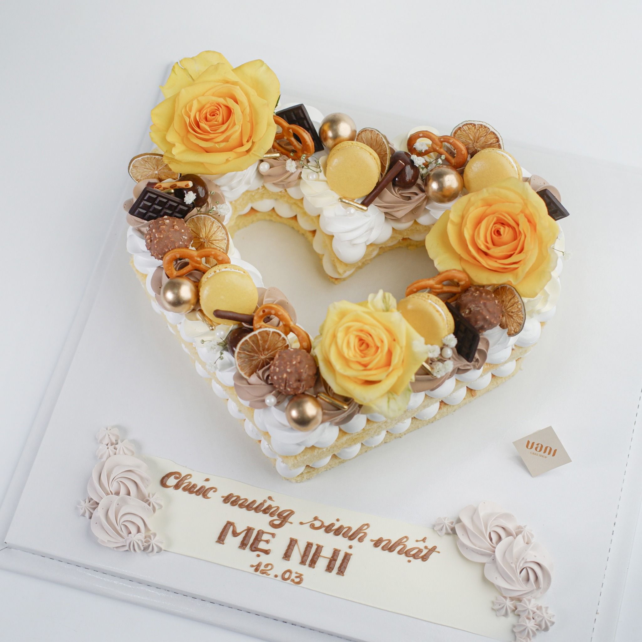 Bánh tim - Bánh kem sinh nhật Đà Nẵng