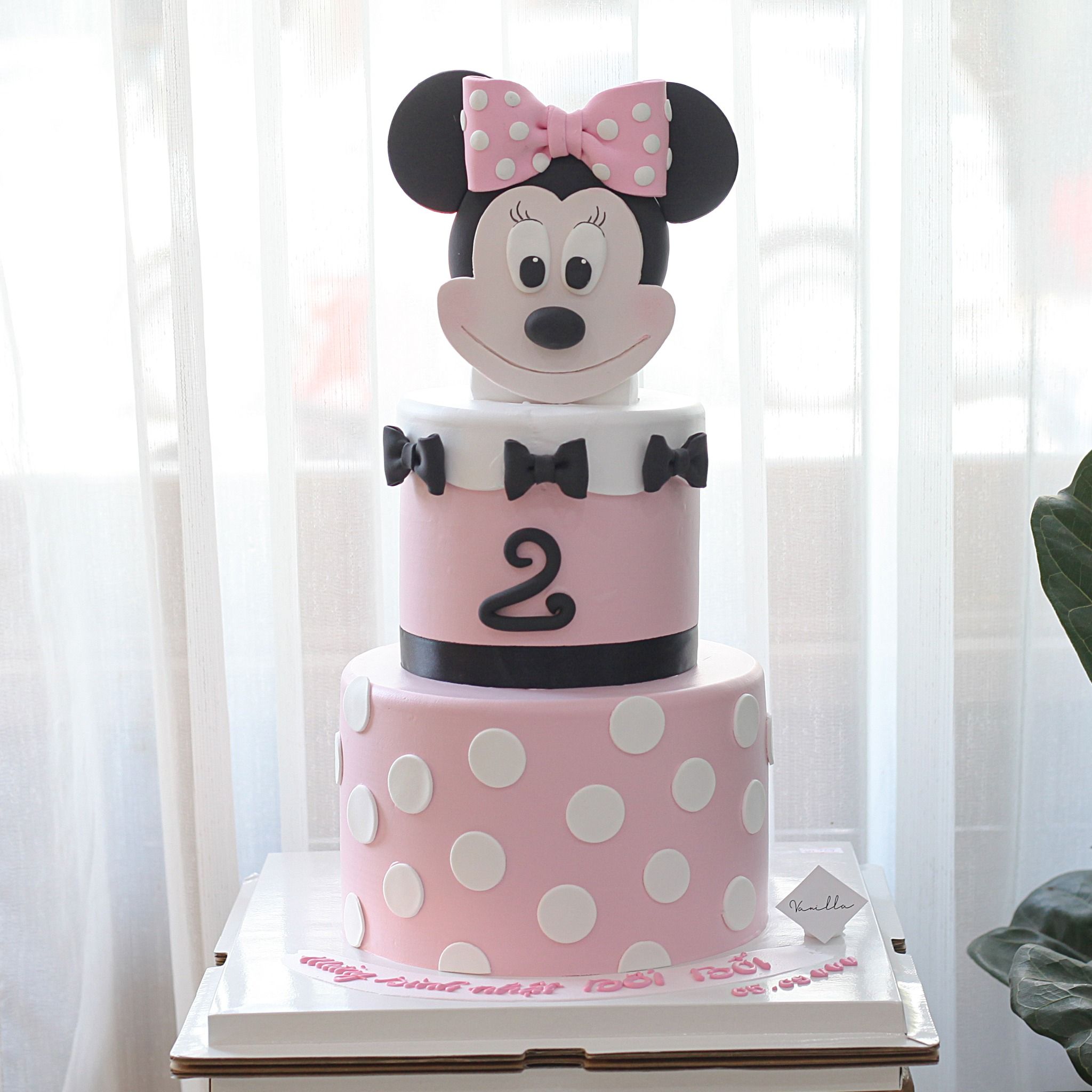Bánh nặn tạo hình chuột Minnie