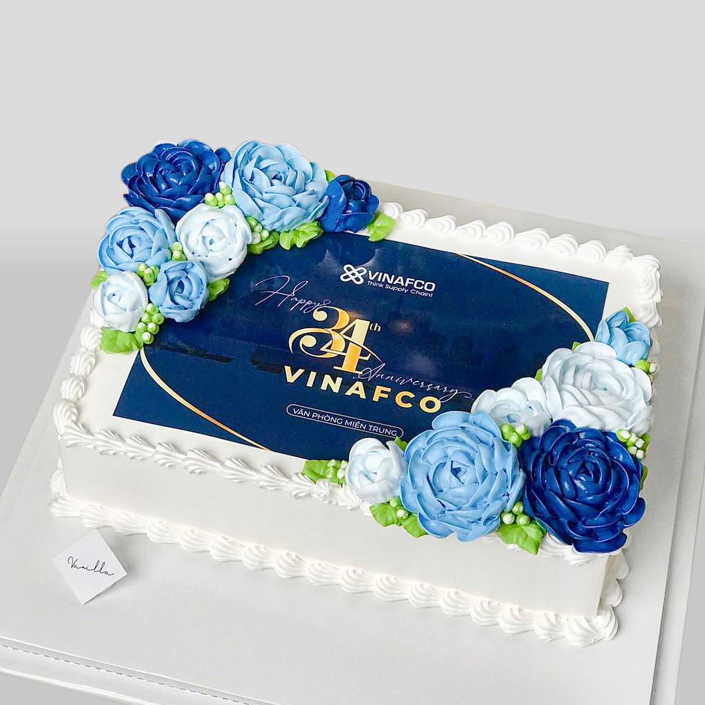 Bánh logo công ty - bánh kem sinh nhật Đà nẵng