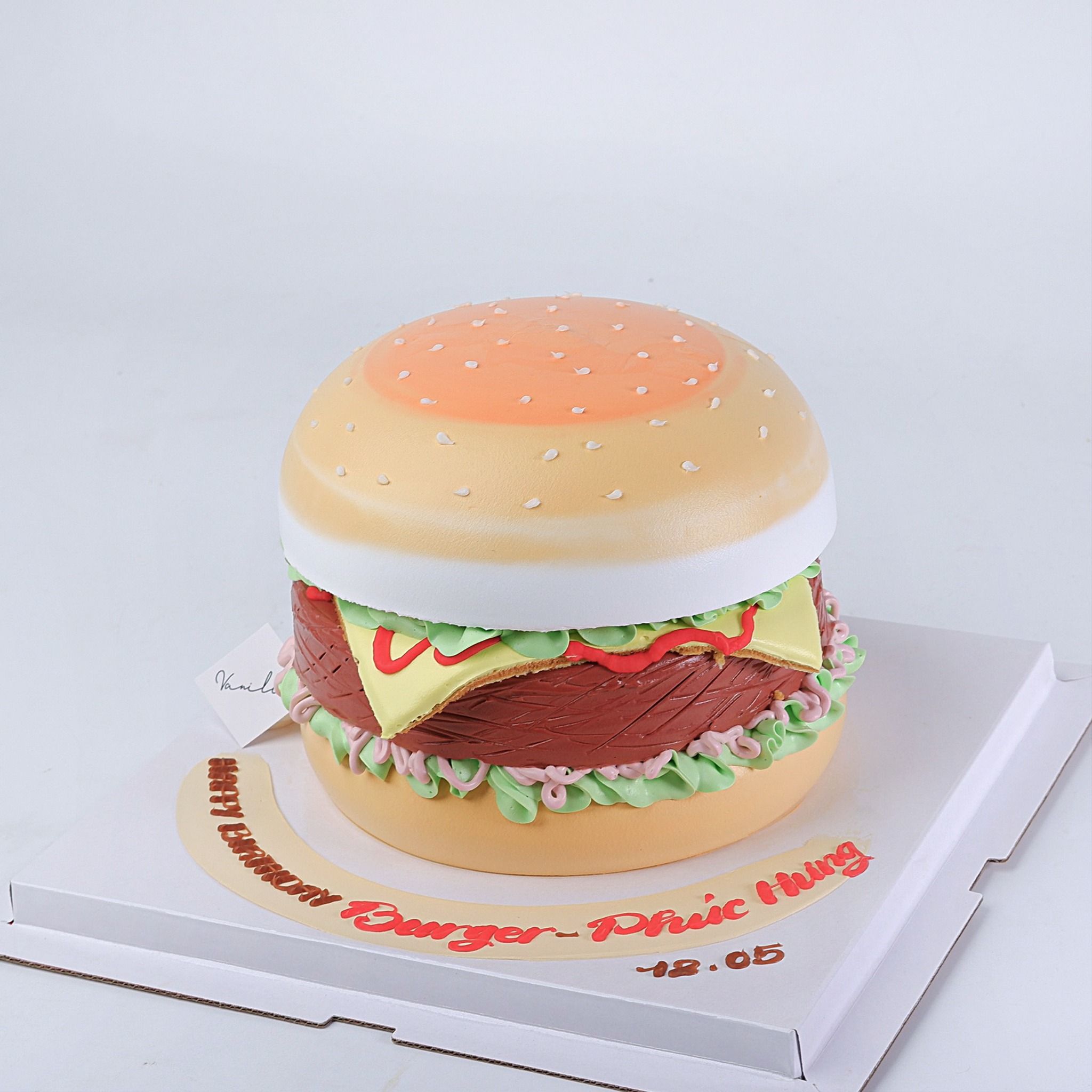 Bánh Hamburger - Bánh kem sinh nhật Đà Nẵng