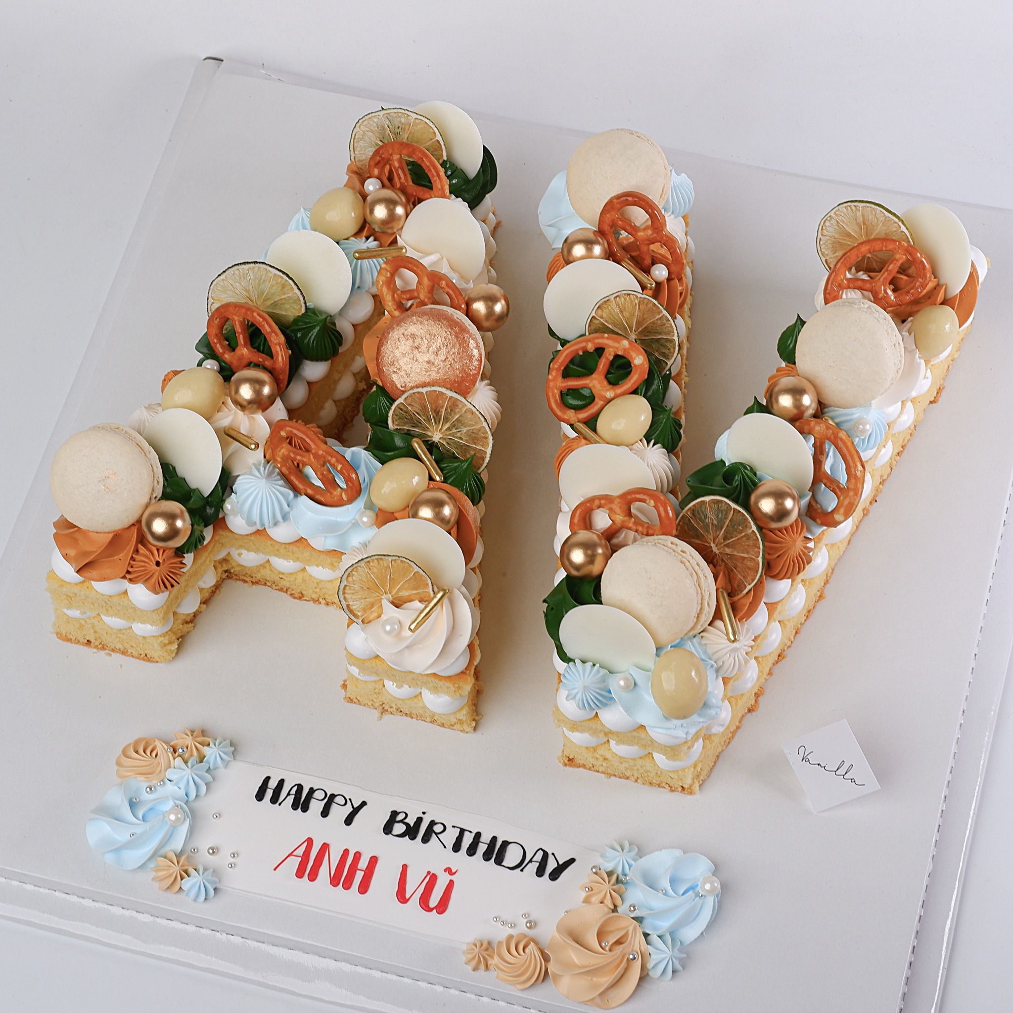Bánh chữ AV - Bánh kem sinh nhật Đà Nẵng