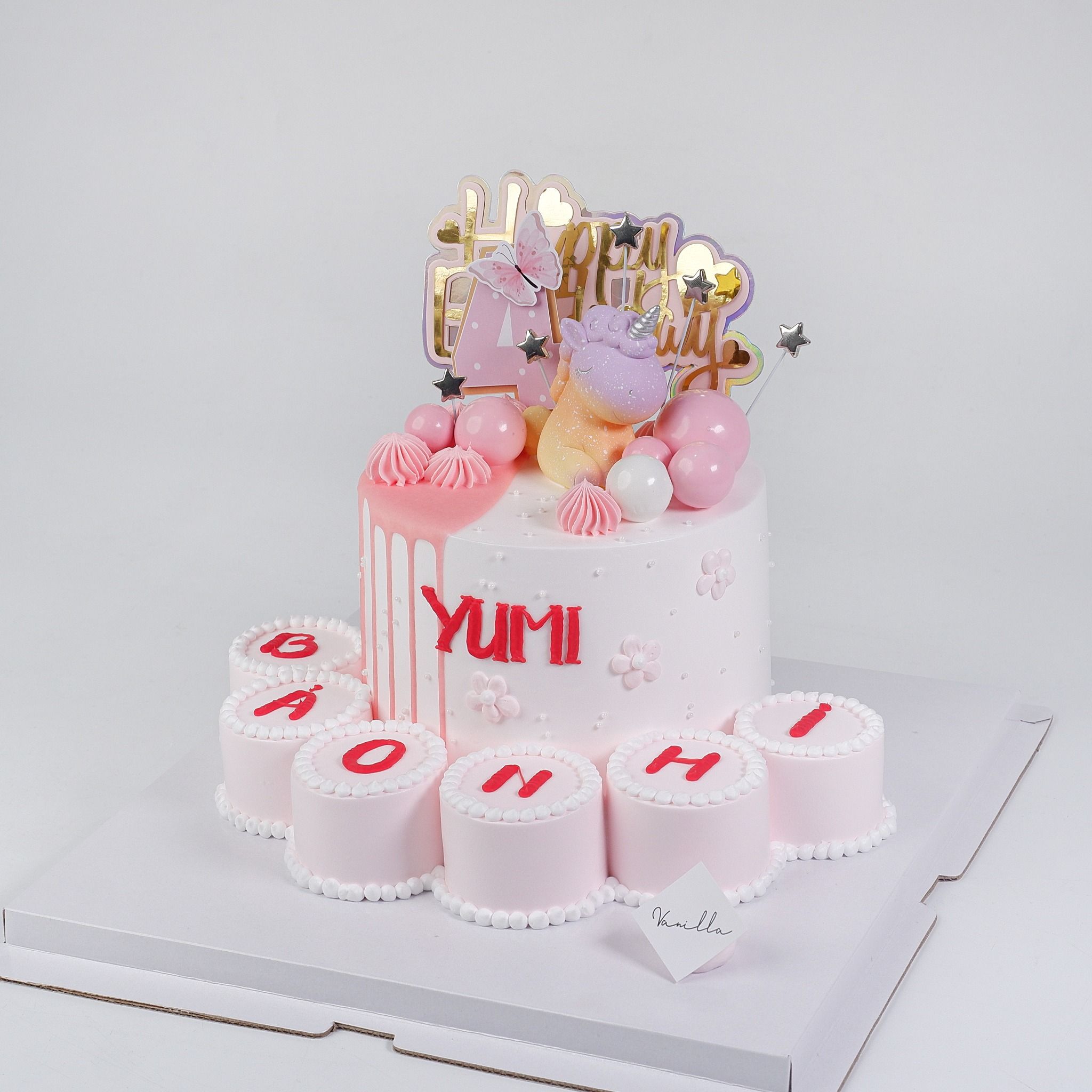 Bánh gặn tượng ngựa pony - Bánh kem sinh nhật Đà Nẵng