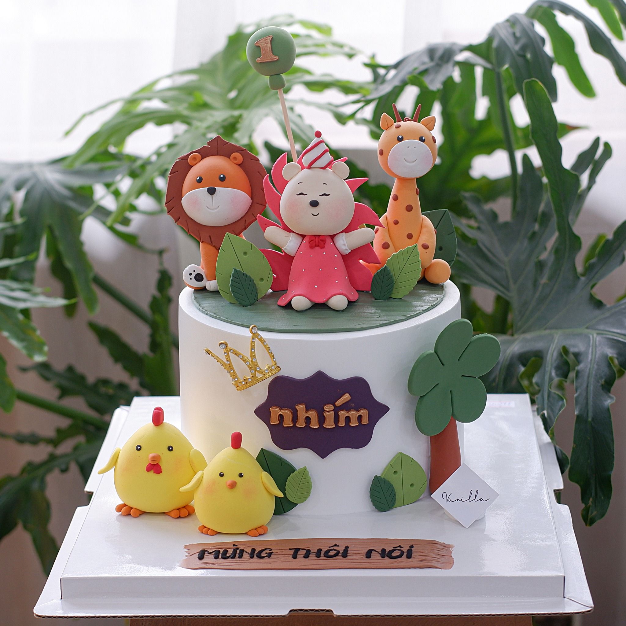 Bánh nặn tạo hình con vật