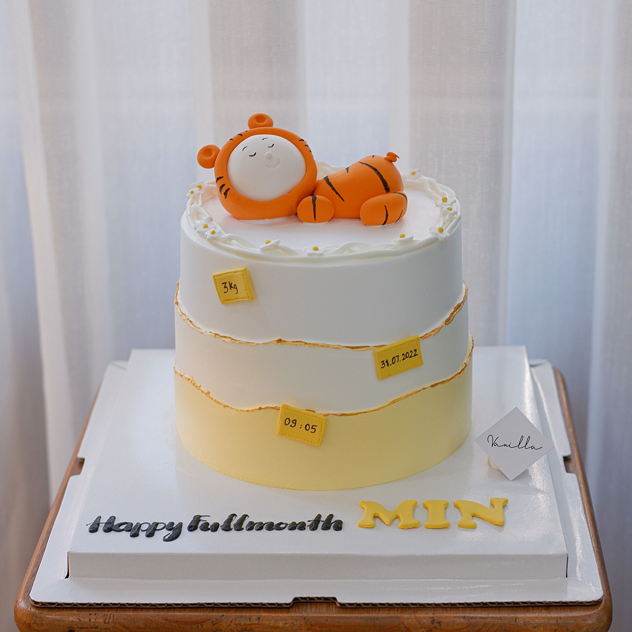 Bánh nặn tạo hình con hổ