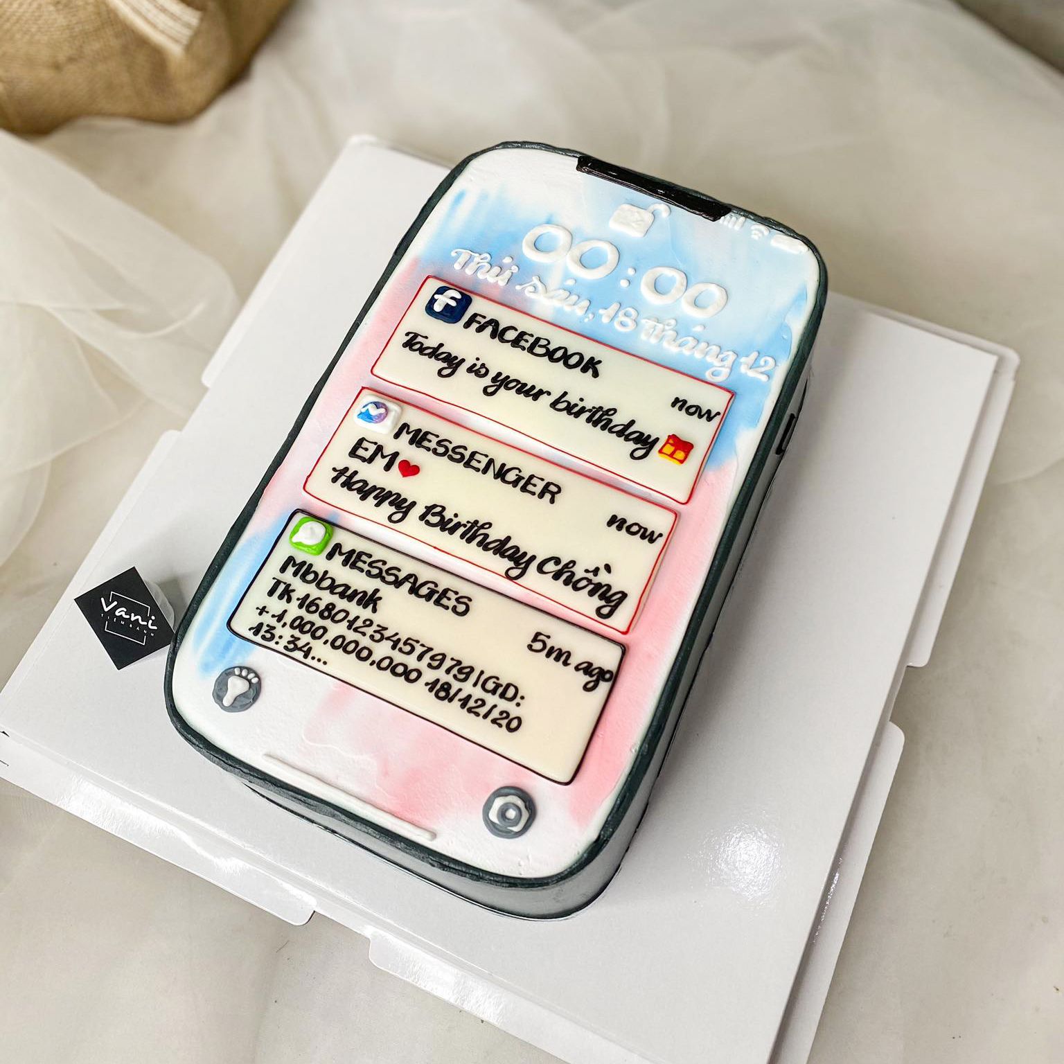 Bánh điện thoại - Bánh kem sinh nhật Đà Nẵng