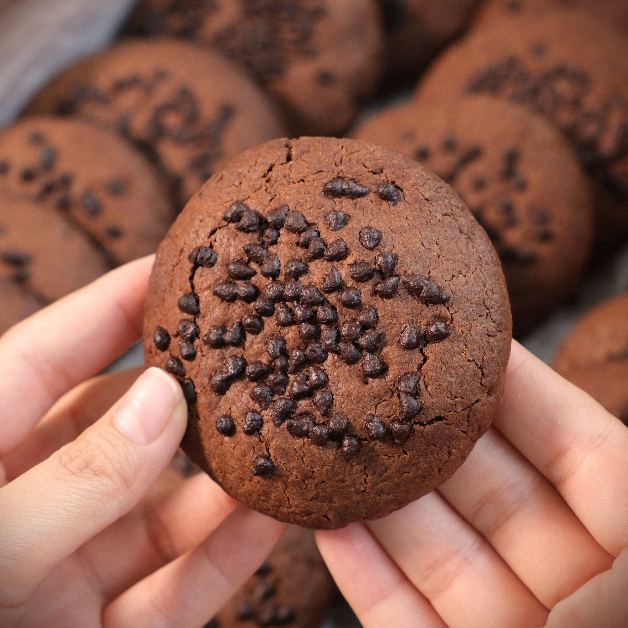Chocolate Mochi cookies