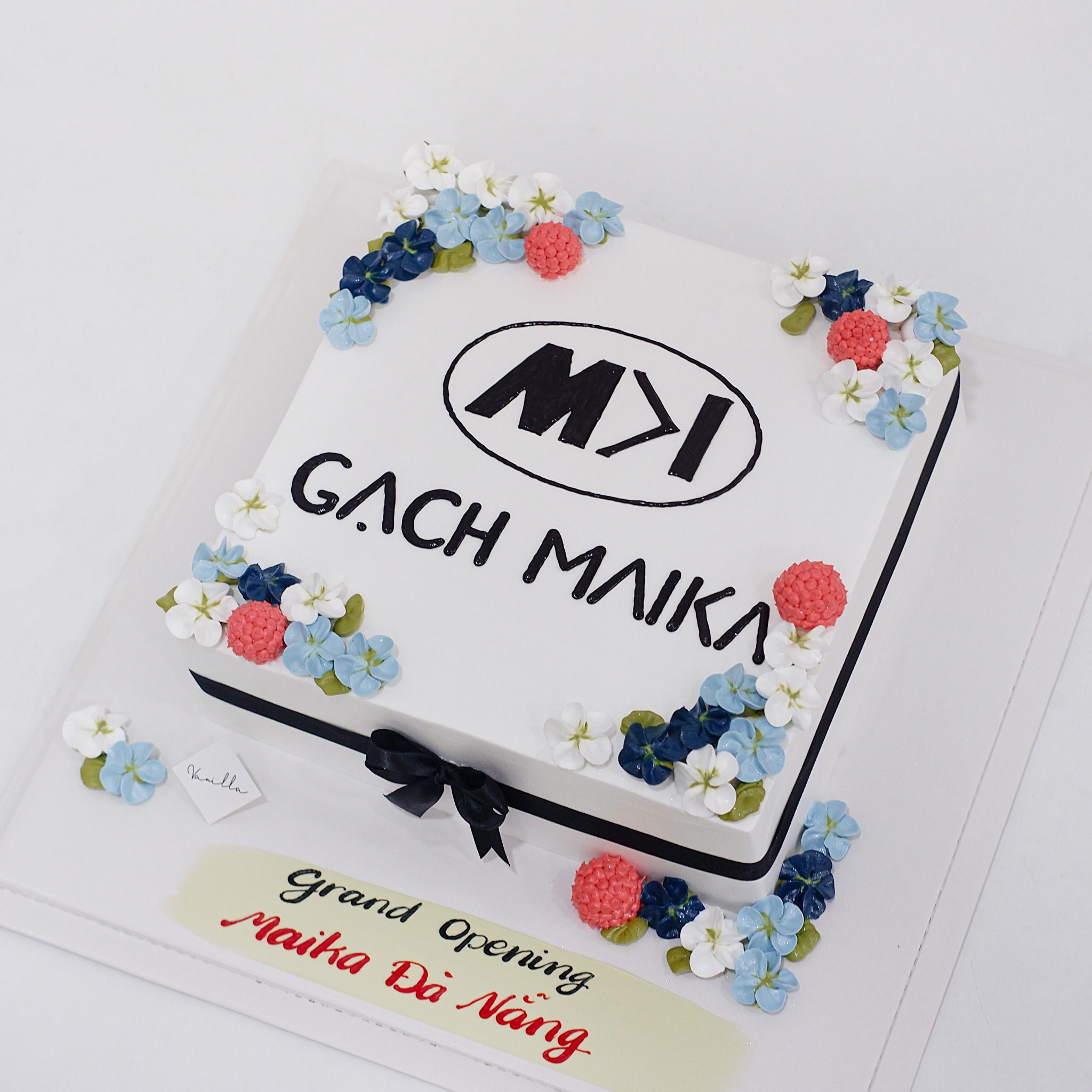 Bánh vẽ logo - Bánh kem sinh nhật Đà Nẵng