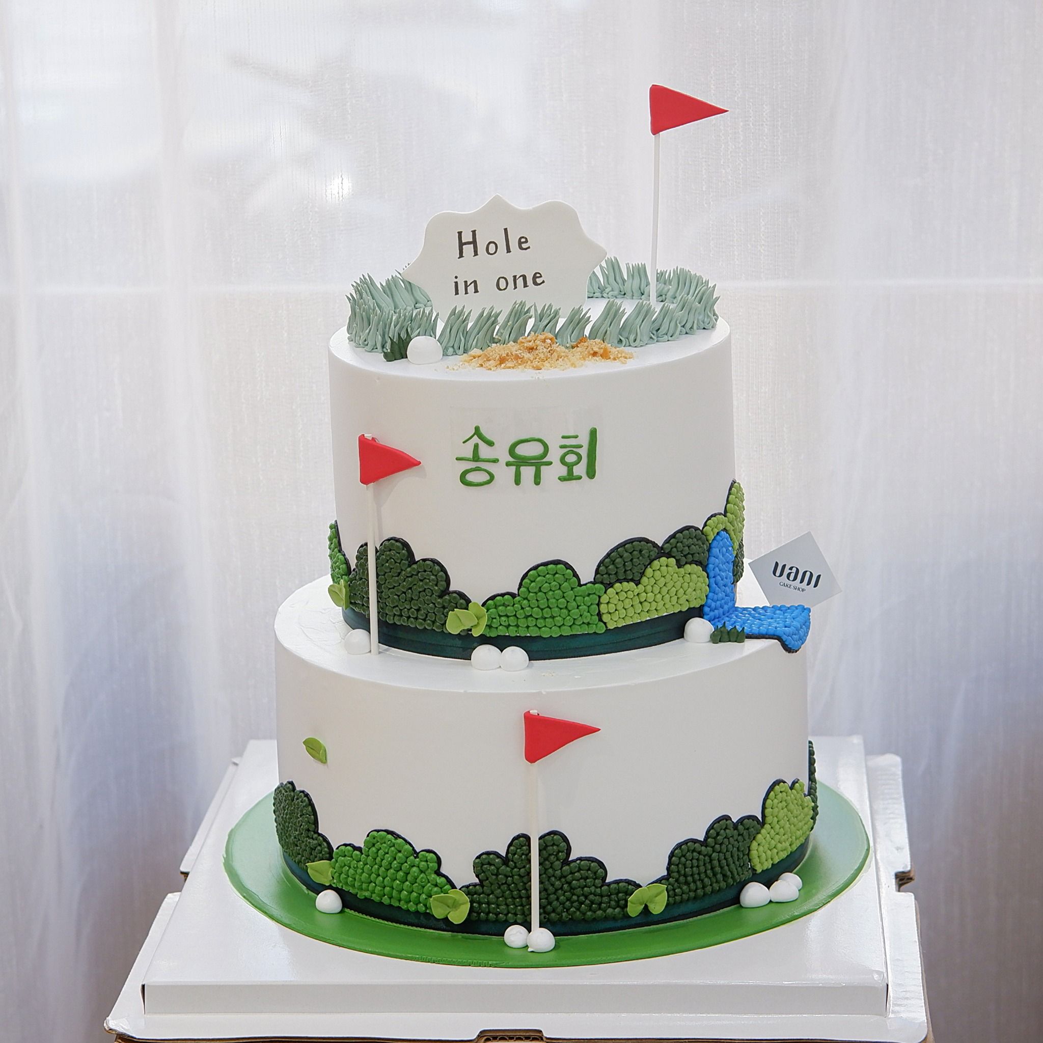 Bánh sân golf 2 tầng