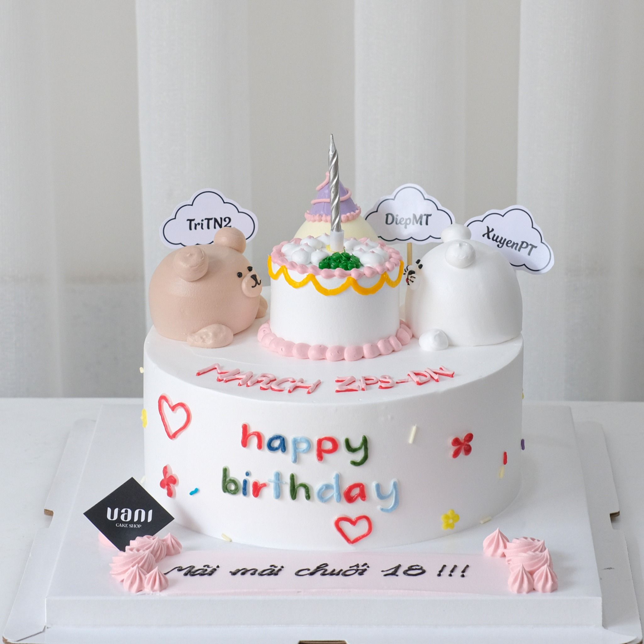 Bánh kem các con vật