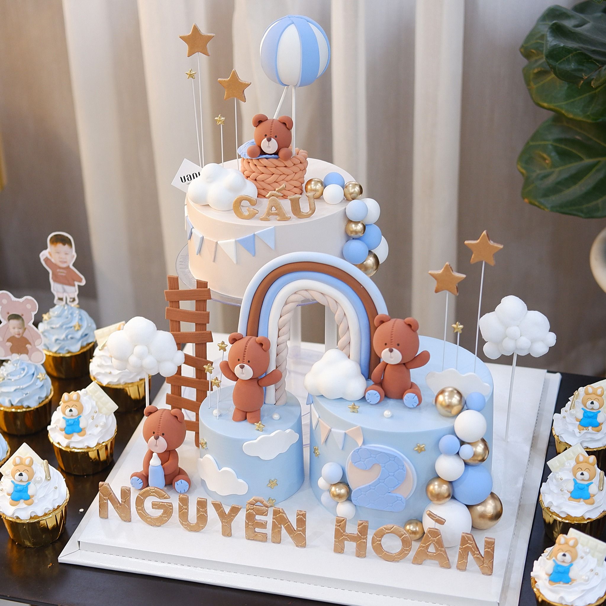 Bánh nặn tạo hình gấu