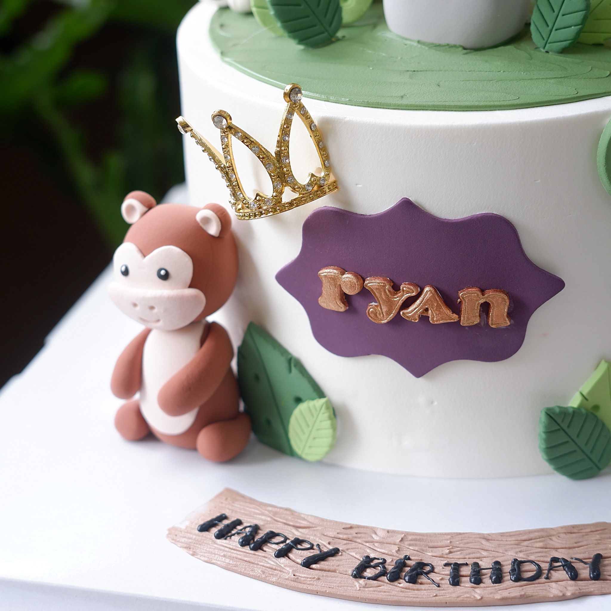 Bánh nặn tạo hình con thú - Bánh kem sinh nhật Đà Nẵng
