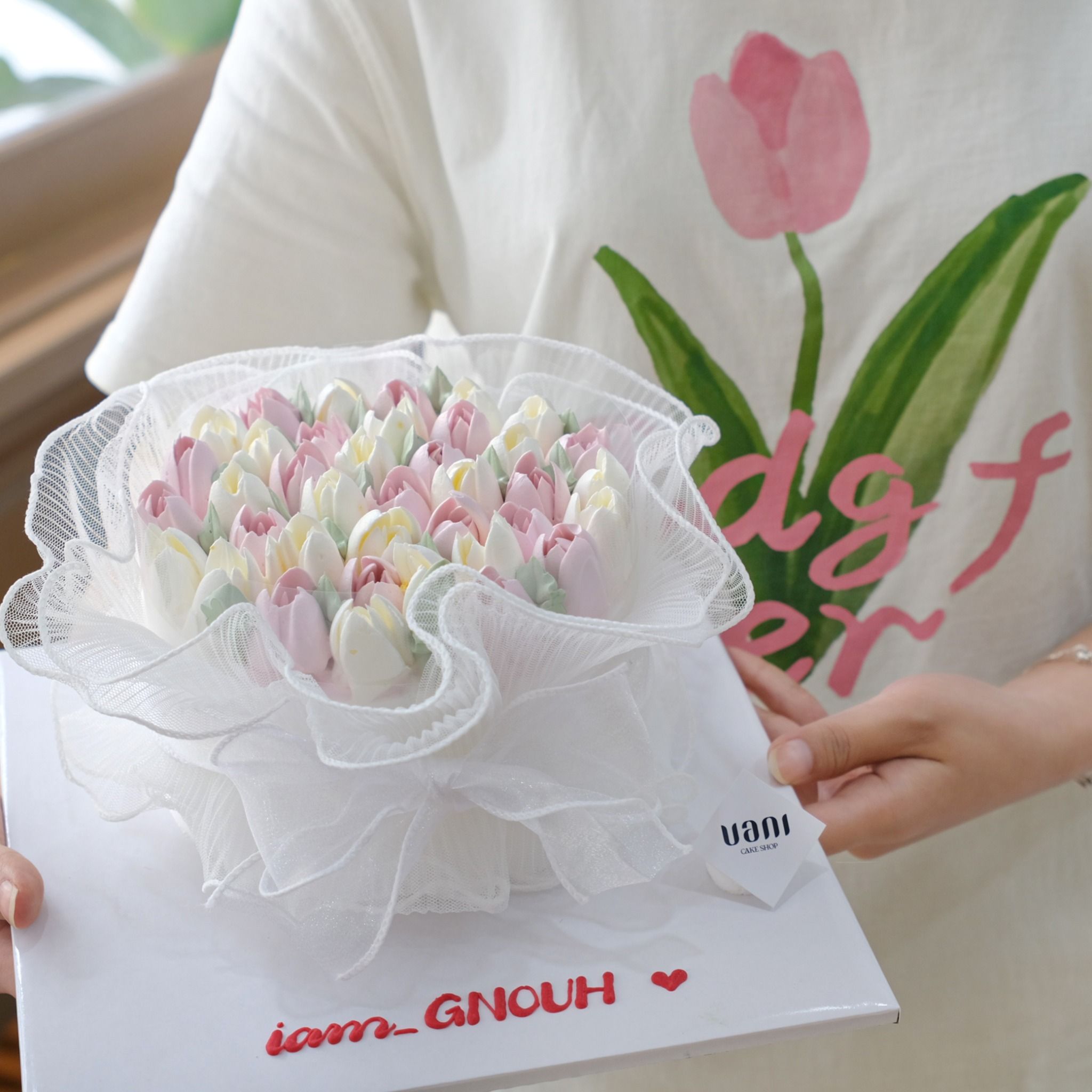 Bánh hoa kem