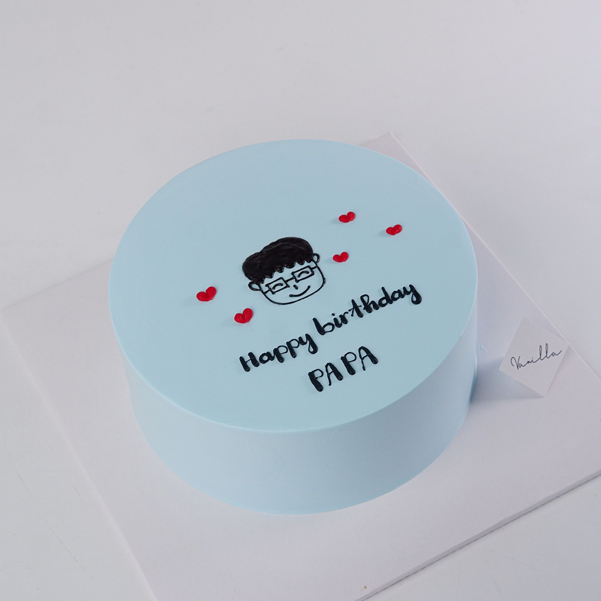 Bánh vẽ hình đơn giản - Bánh kem sinh nhật Đà Nẵng