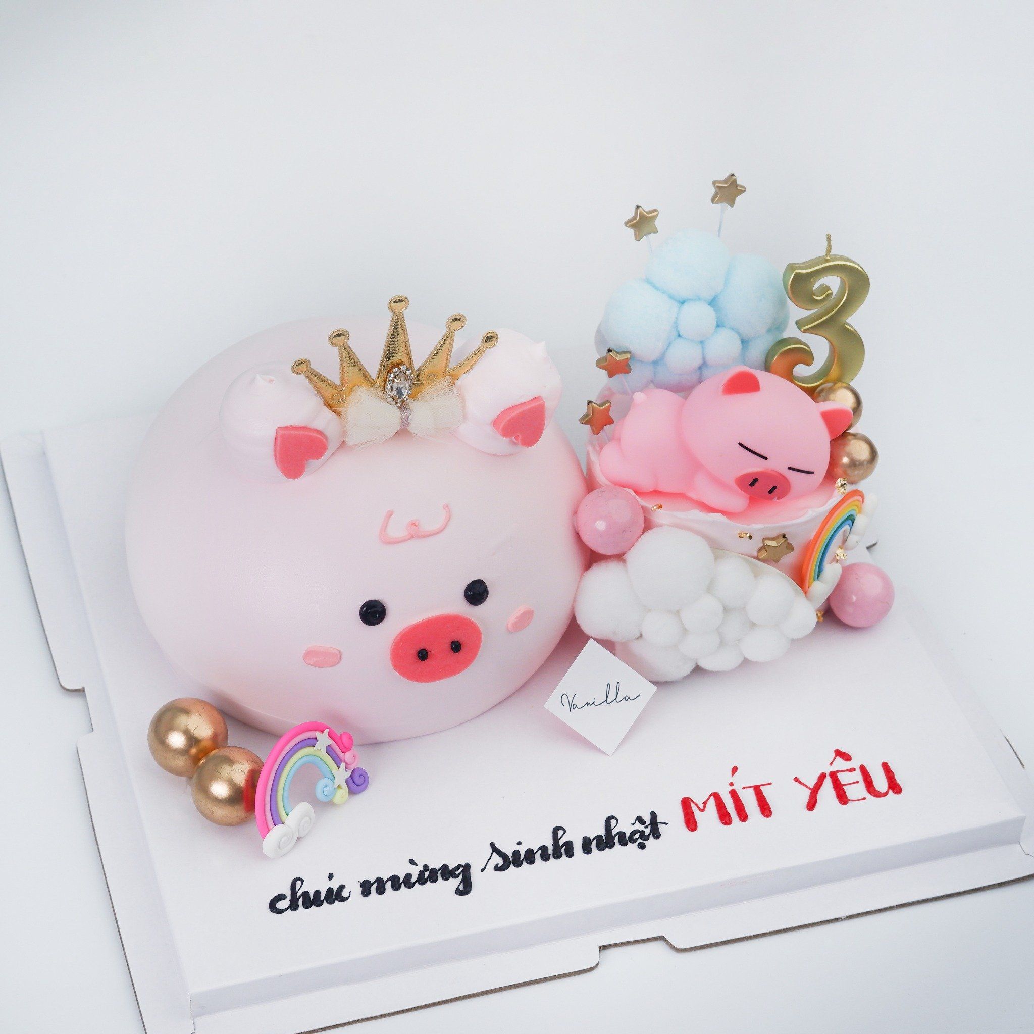 Bánh con heo - Bánh kem sinh nhật Đà Nẵng