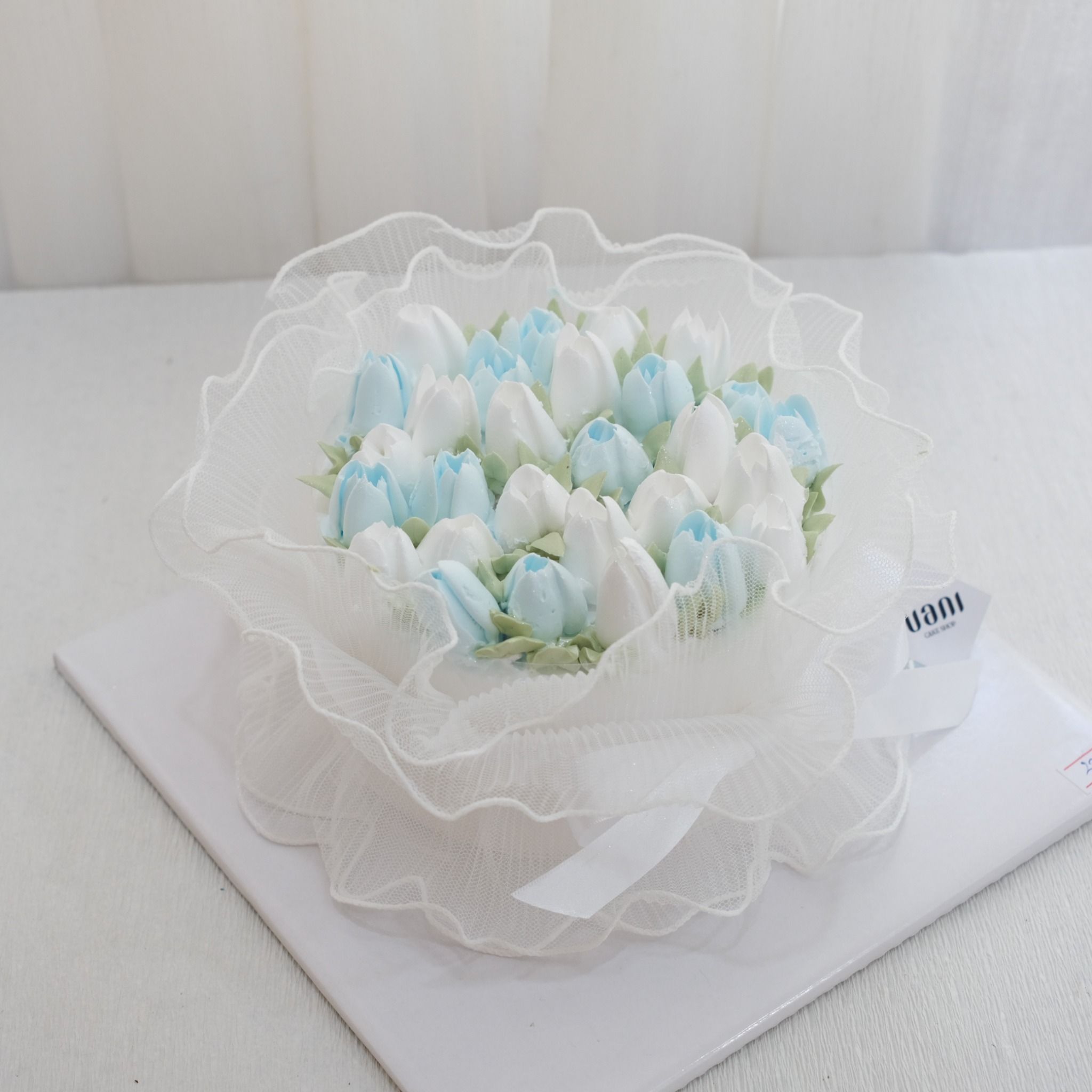 bánh kem hoa tulip
