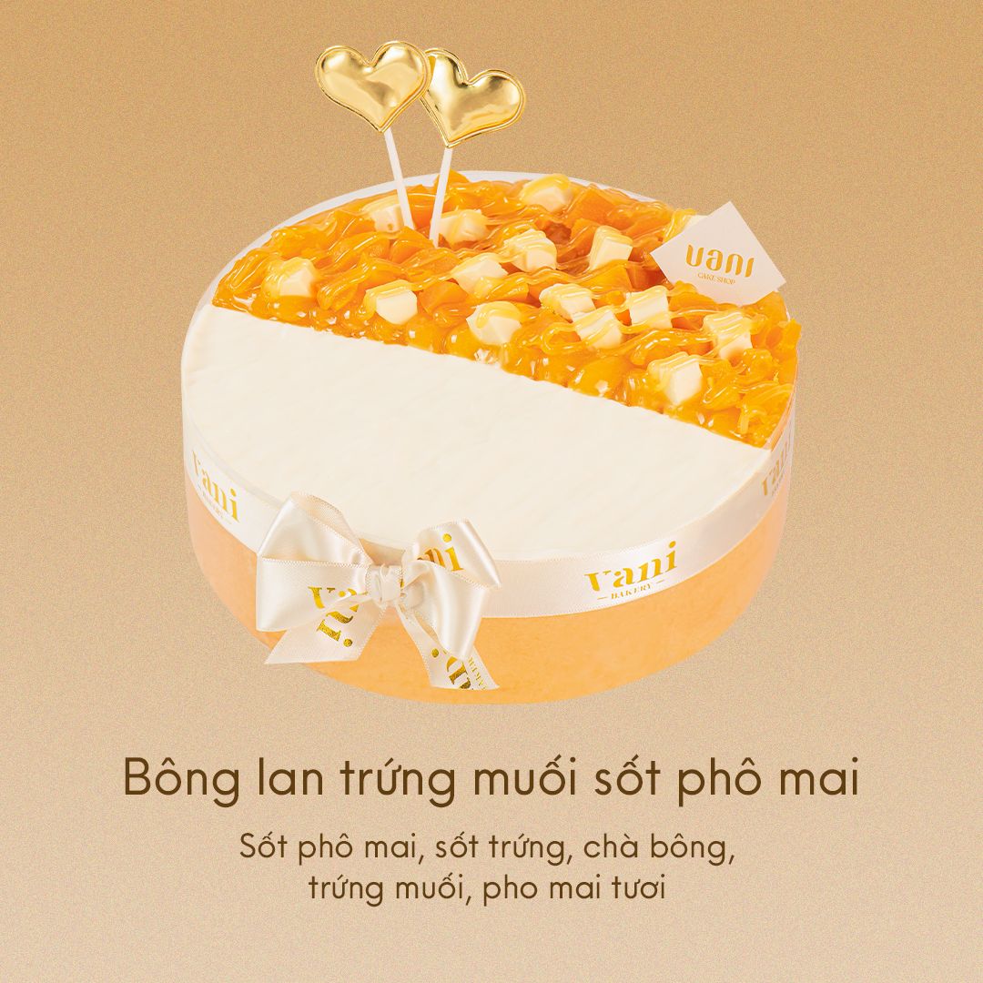Bông lan trứng muối size 20cm
