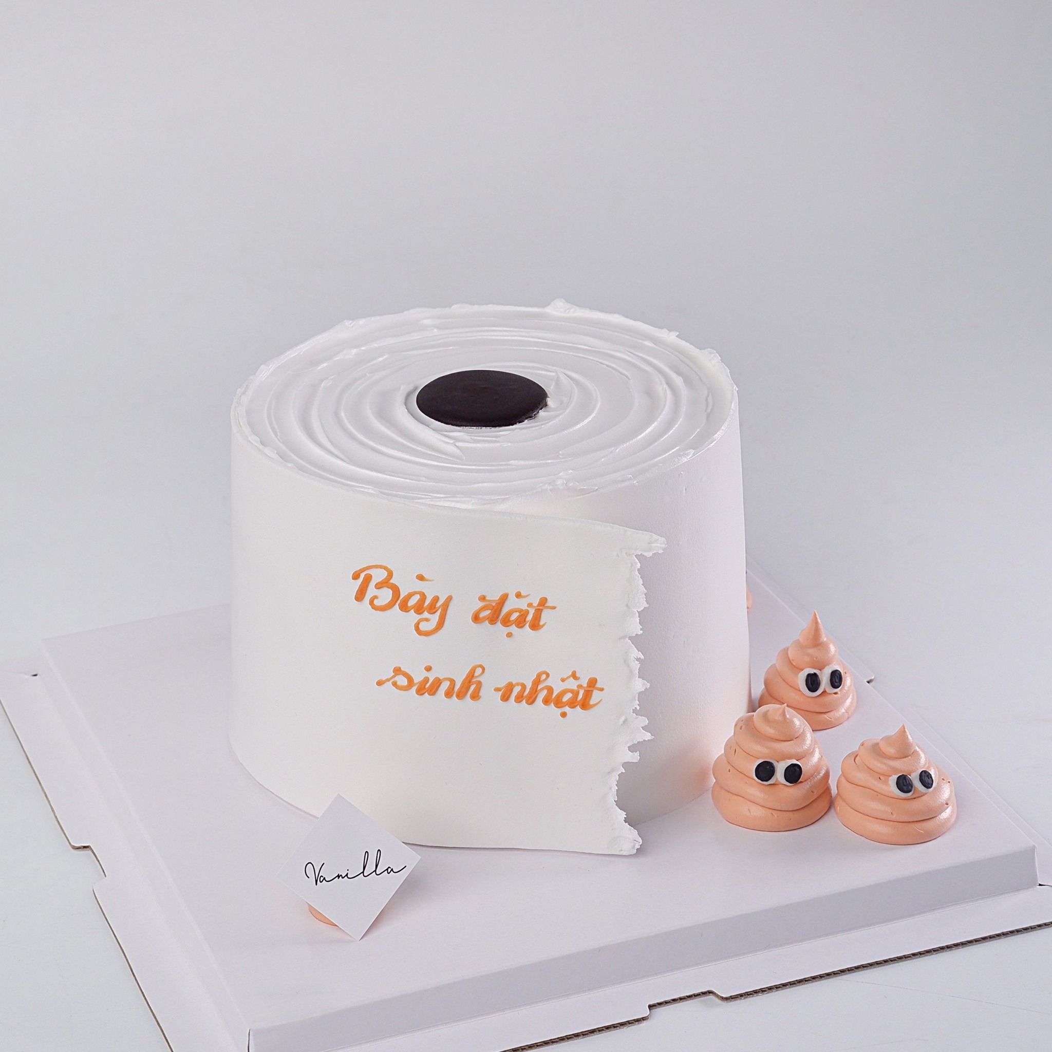 Bánh cuộn giấy - Bánh kem sinh nhật Đà Nẵng