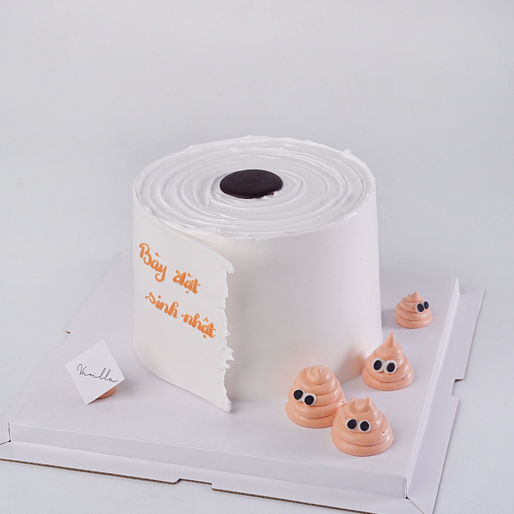 Bánh cuộn giấy - Bánh kem sinh nhật Đà Nẵng