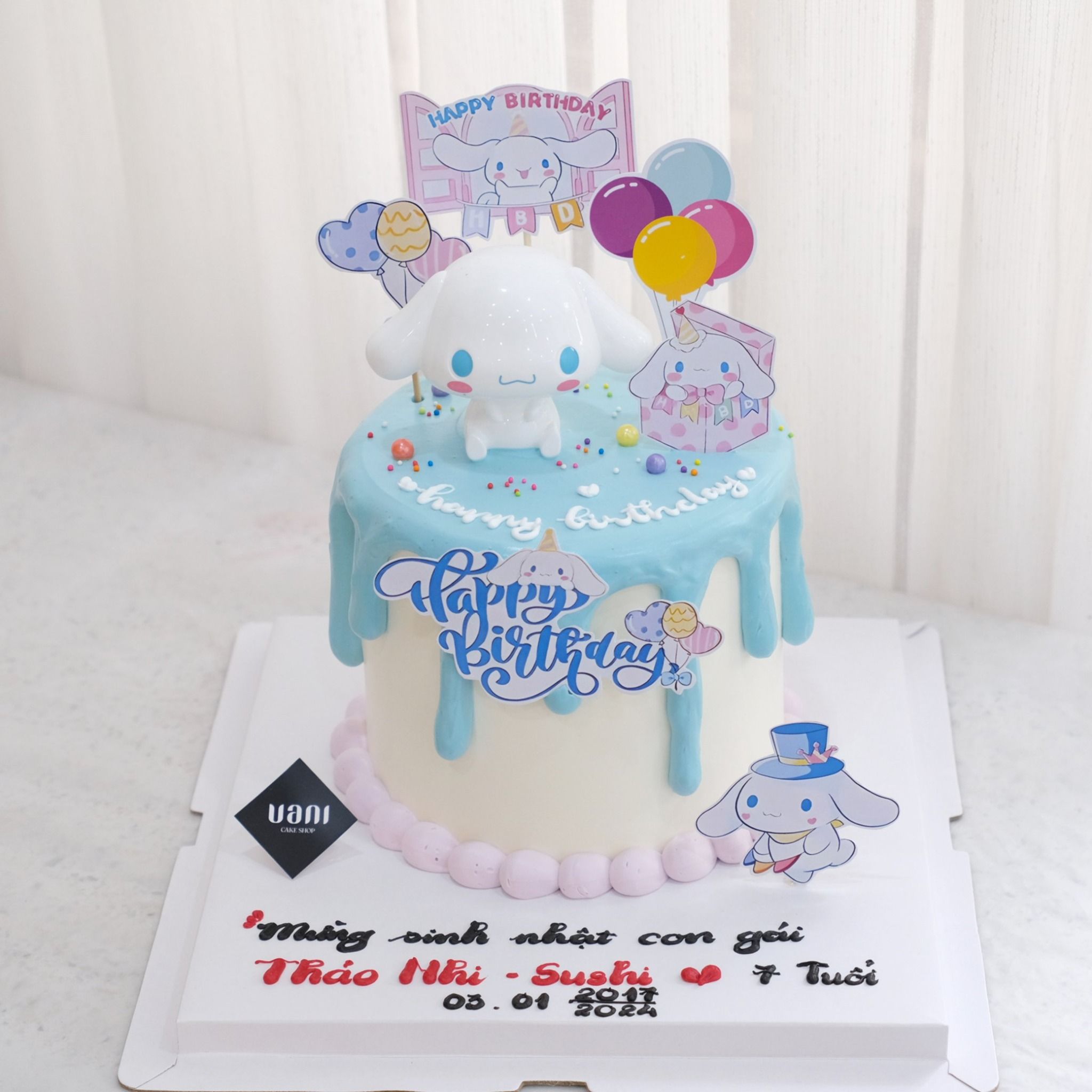 bánh kem thỏ Cinnamoroll