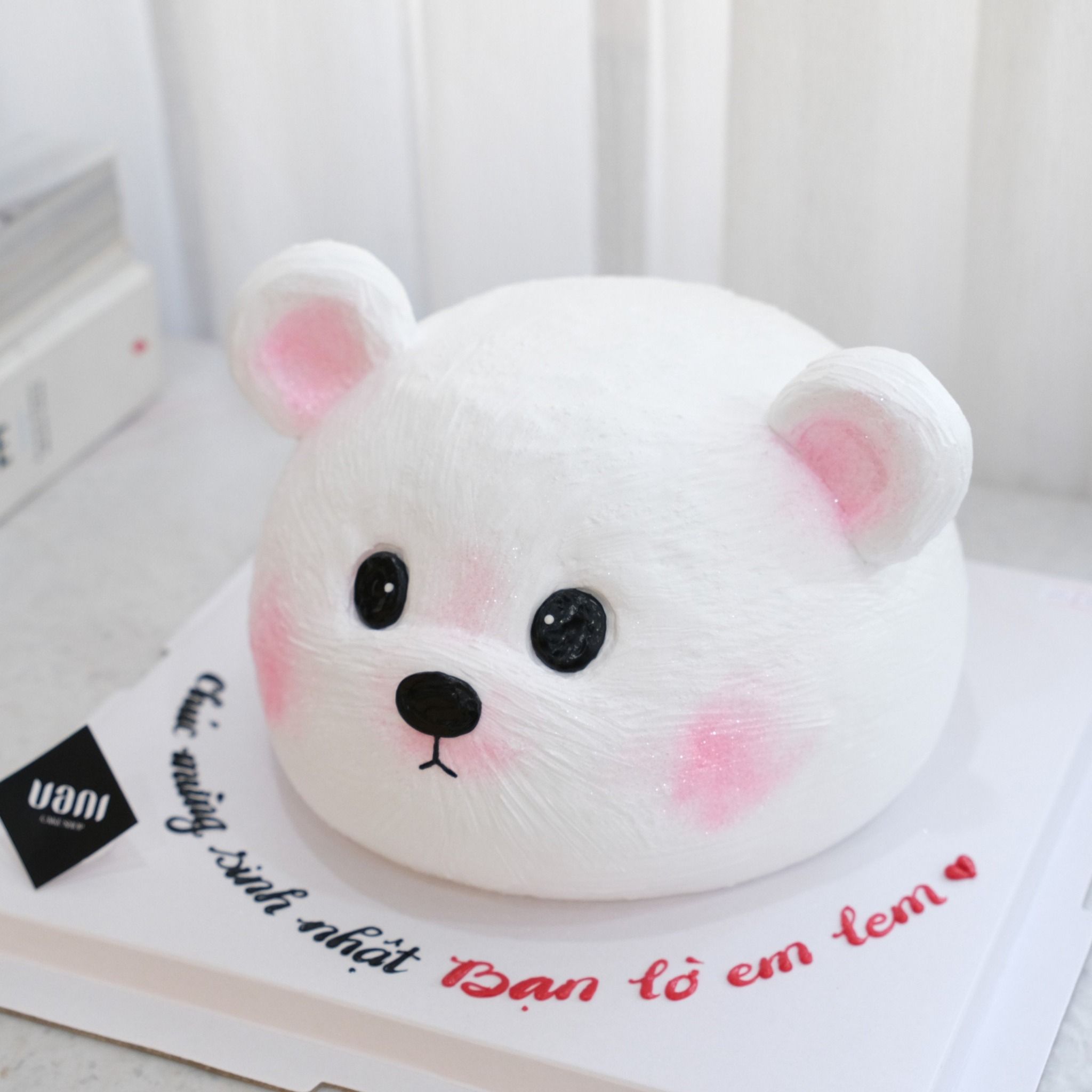 bánh kem con gấu