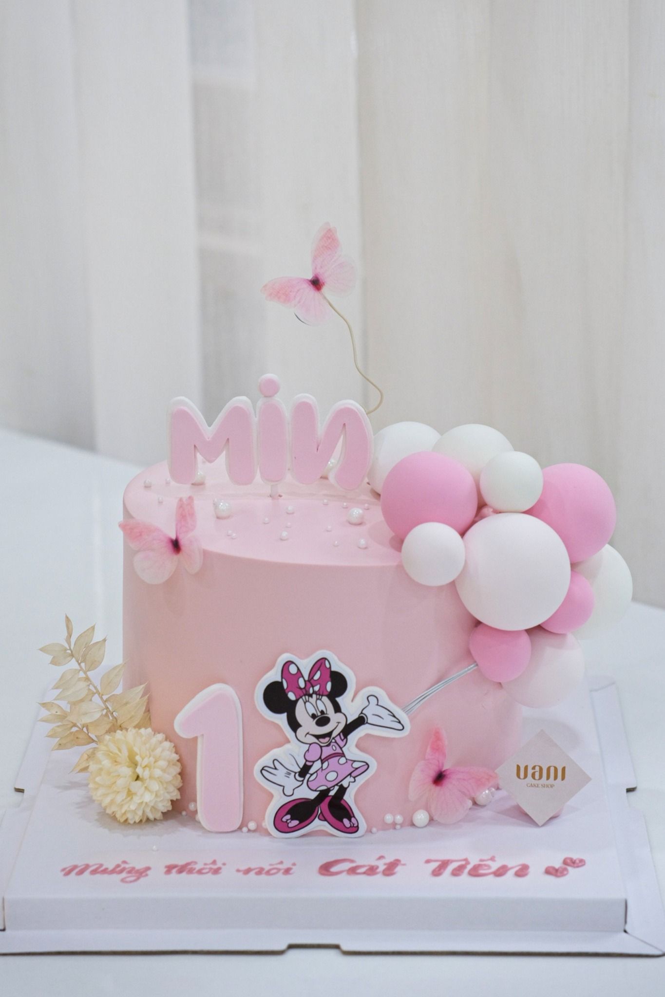 bánh kem nặn tạo hình - chuột mickey