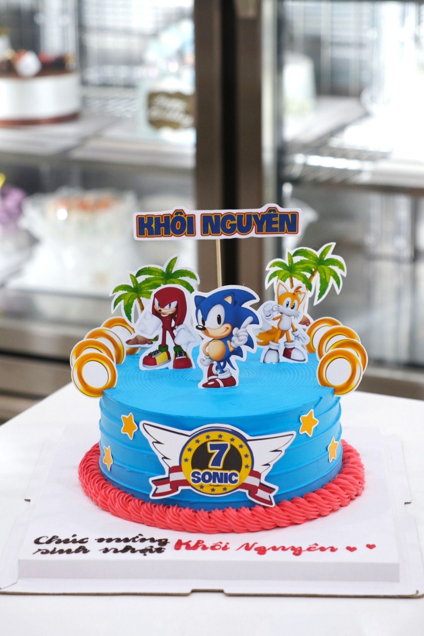 bánh kem sonic