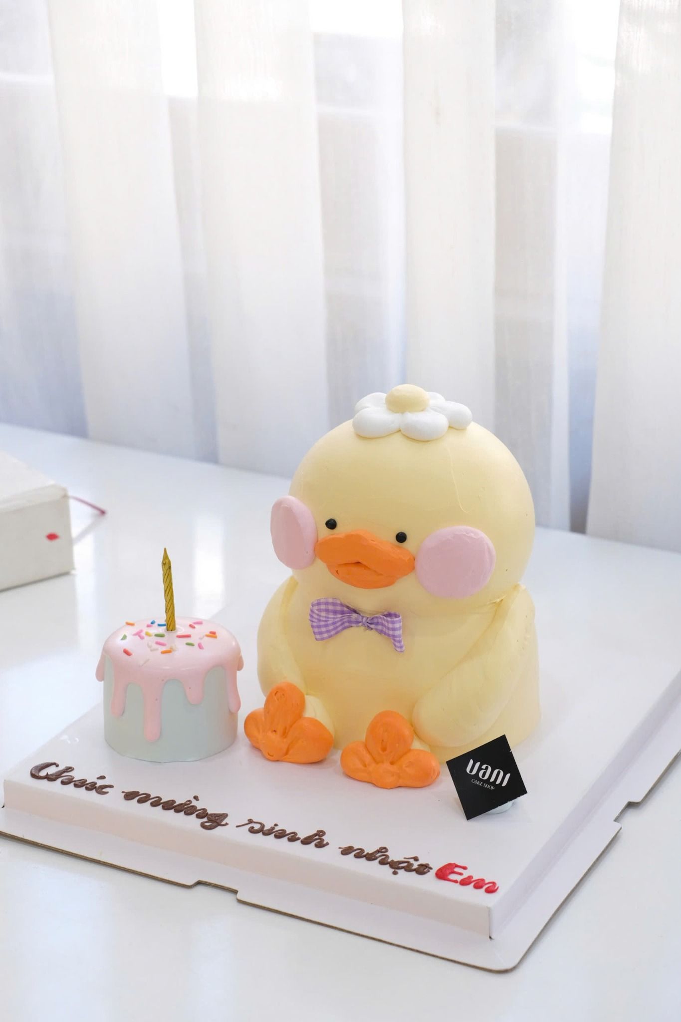 bánh kem con vịt