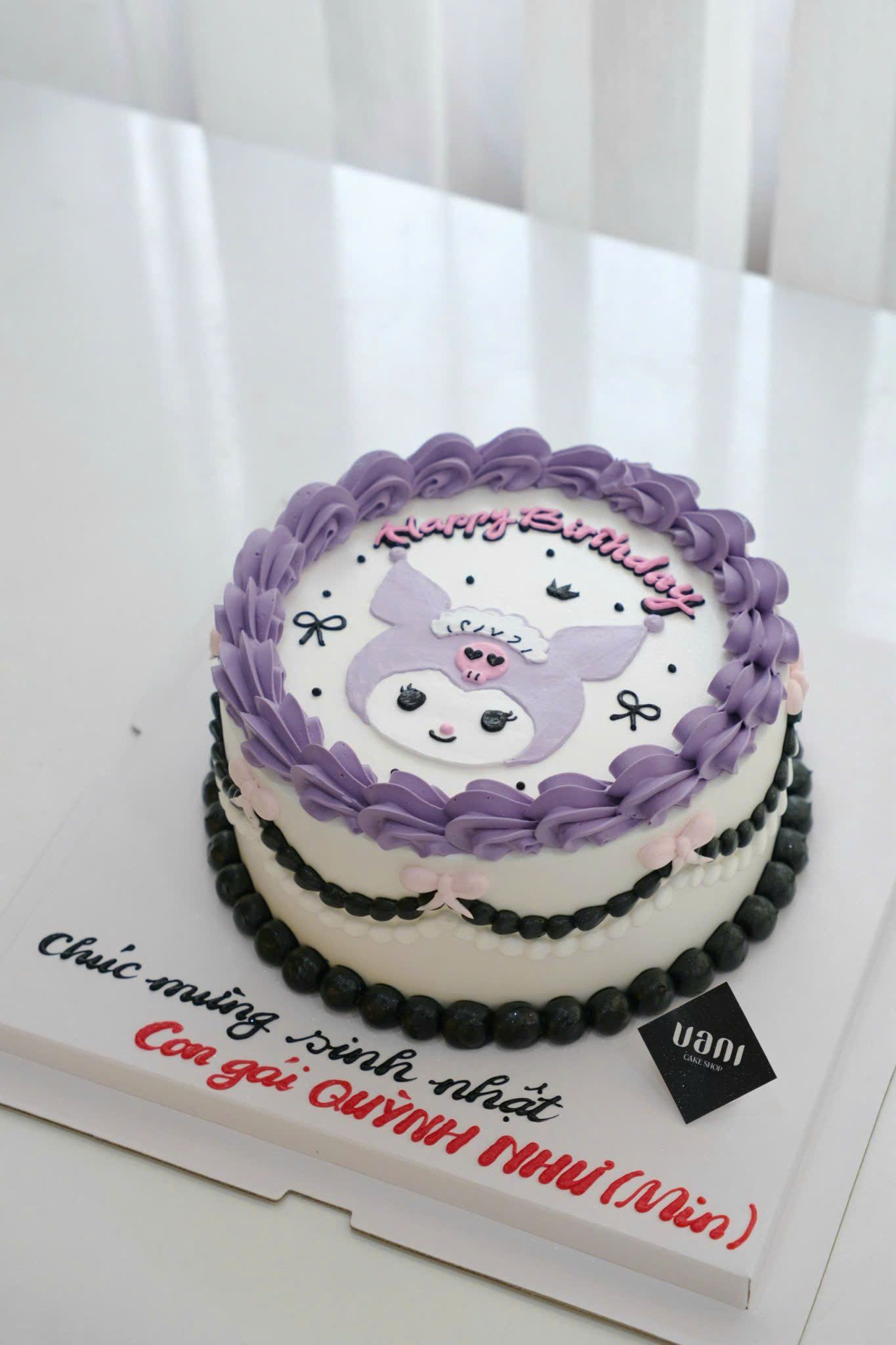 bánh vẽ kuromi