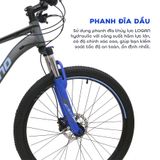  Xe đạp địa hình MTB Hiland HIM015GY (phanh thủy lực) 